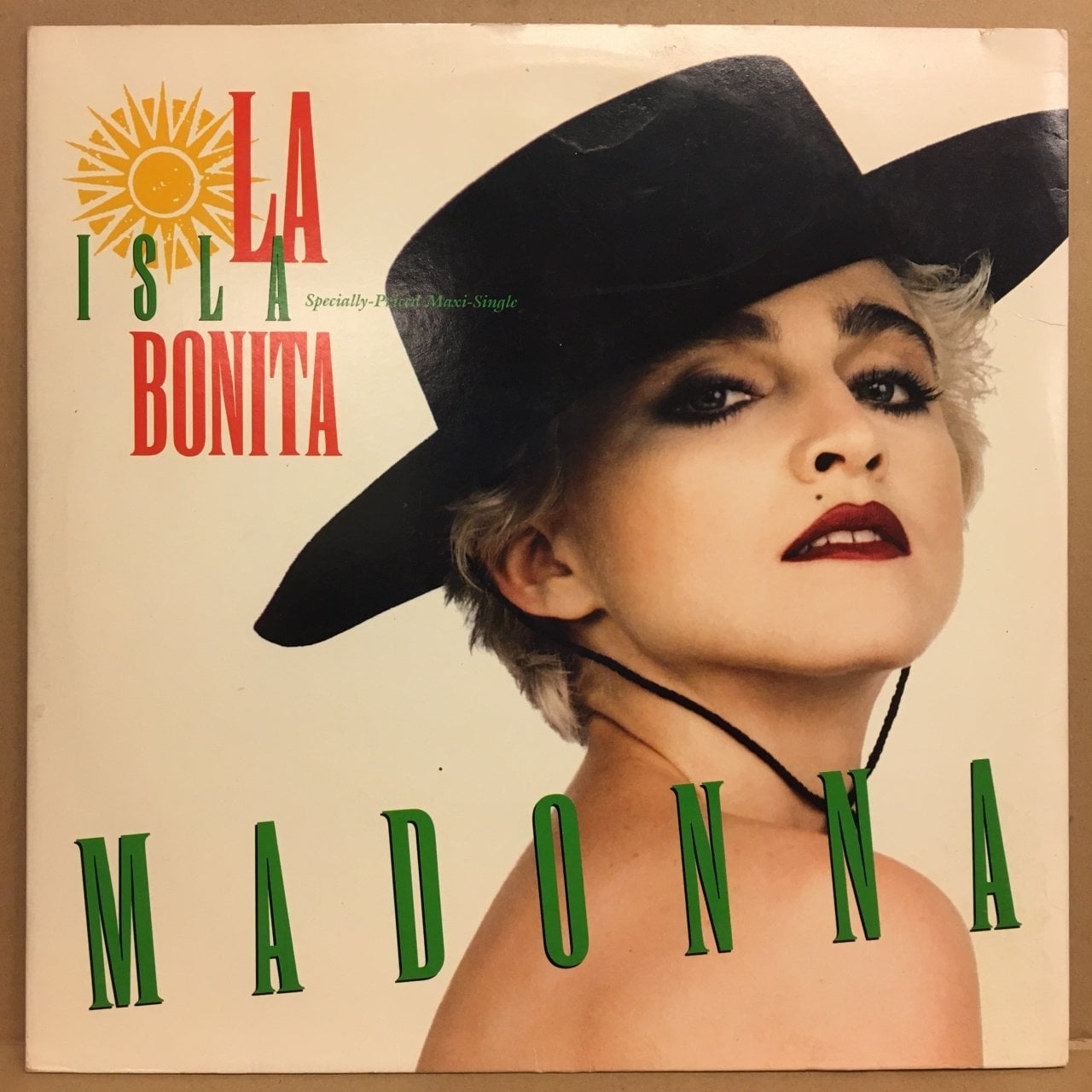 MADONNA - LA ISLA BONITA 1987 12'' MAXISINGLE 2.EL PLAK