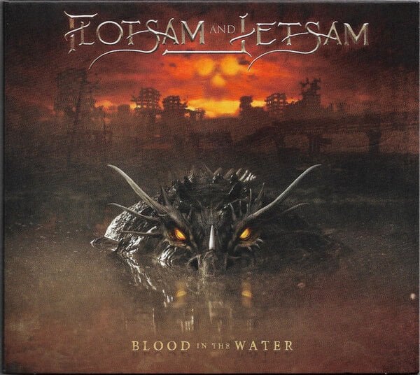 FLOTSAM AND JETSAM – BLOOD IN THE WATER (2021) - CD JEWEL CASE AMBALAJINDA SIFIR