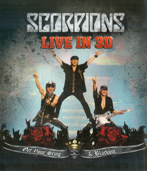 SCORPIONS – LIVE IN 3D / GET YOUR STING & BLACKOUT (2011)  - BLU-RAY AMBALAJINDA SIFIR