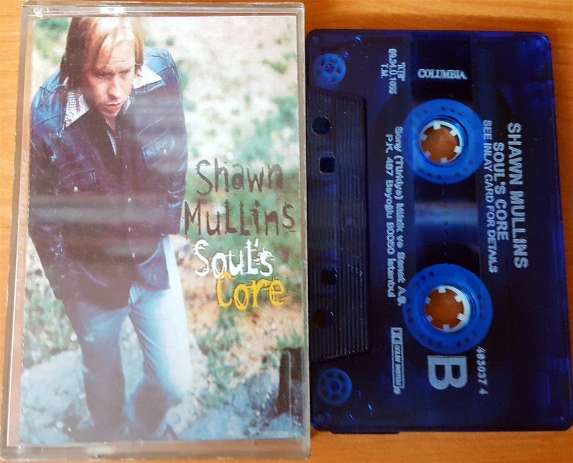 SHAWN MULLINS - SOUL'S CORE (1999) SONY CASSETTE MADE IN TURKEY ''USED''