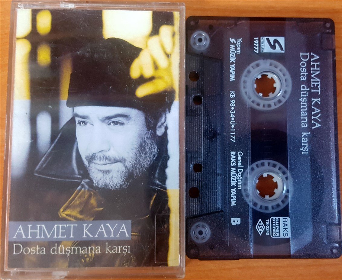AHMET KAYA - DOSTA DÜŞMANA KARŞI KASET 2.EL