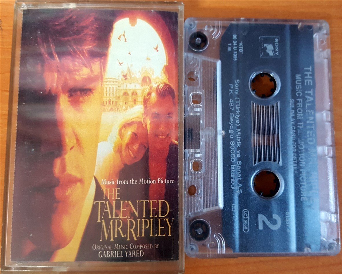 THE TALENTED MR. RIPLEY SOUNDTRACK / GABRIEL YARED (2000) SONY KASET 2.EL