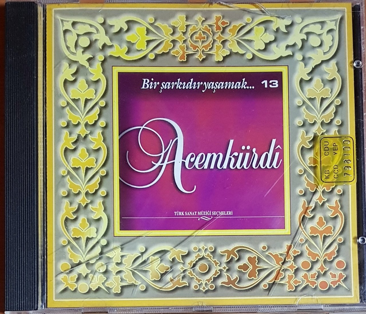 BİR ŞARKIDIR YAŞAMAK 13 / ACEMKÜRDİ (1997) NEŞE MÜZİK CD 2.EL