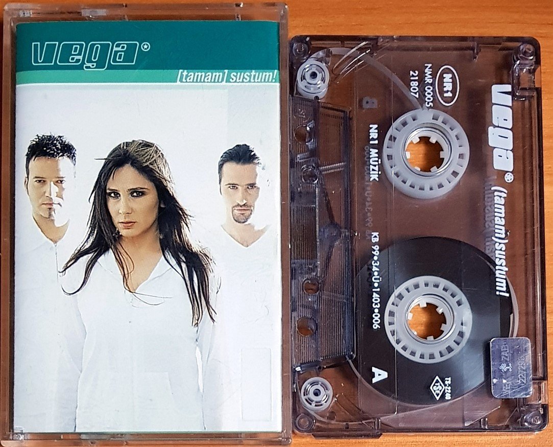 VEGA - TAMAM SUSTUM (1999) NR1 MÜZİK KASET 2.EL