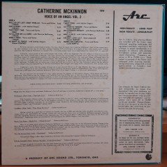 CATHERINE McKINNON - VOICE OF ANGEL VOLUME II - PLAK 2.EL