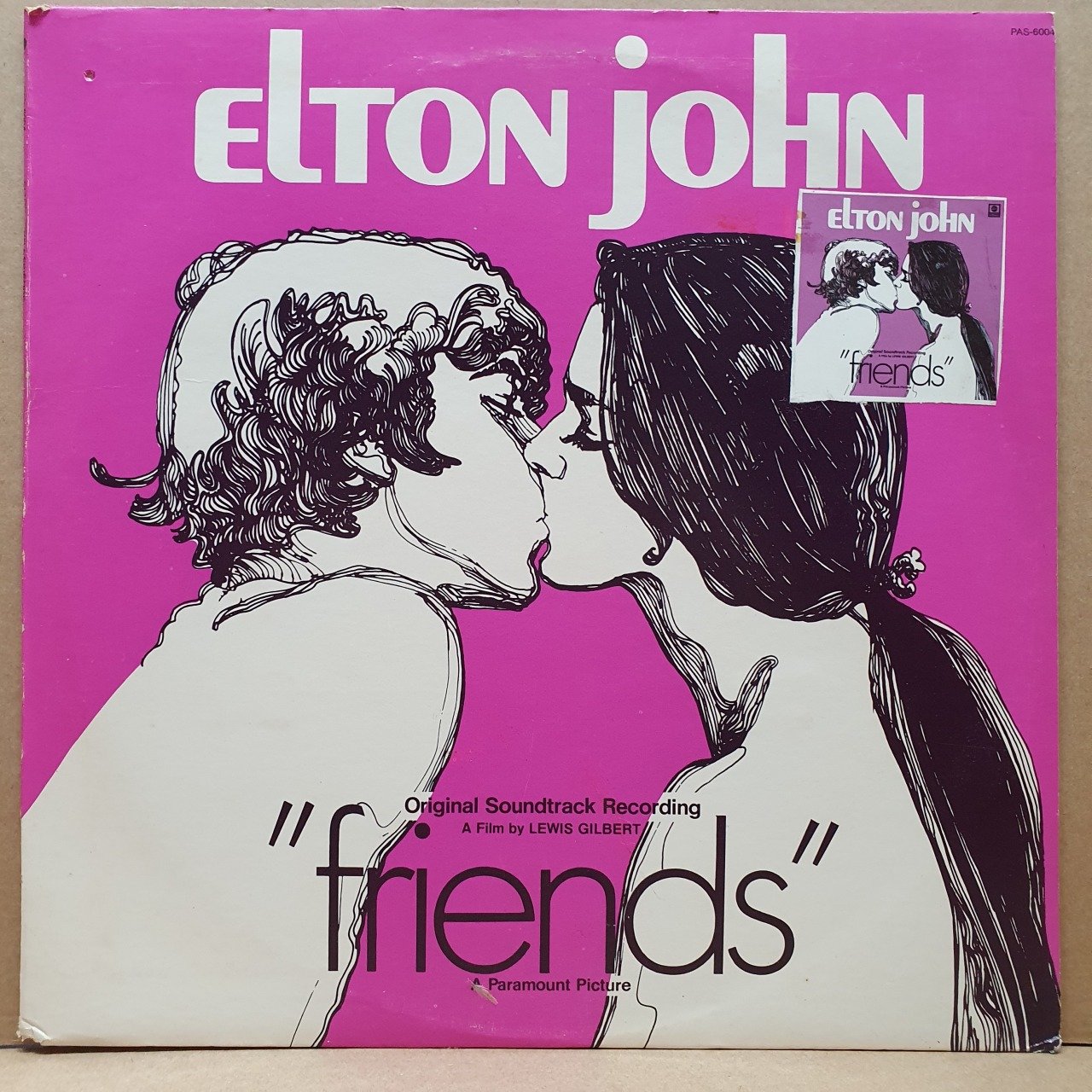 ELTON JOHN - FRIENDS SOUNDTRACK (1971) - LP 2.EL PLAK
