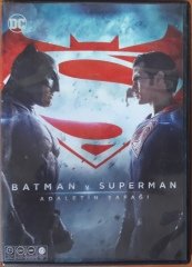 BATMAN v SUPERMAN - ADALETİN ŞAFAĞI - DC - BEN AFFLECK - ZACK SNYDER - DVD 2.EL