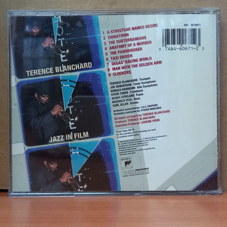 TERENCE BLANCHARD - JAZZ IN FILM (1999) - CD 2.EL