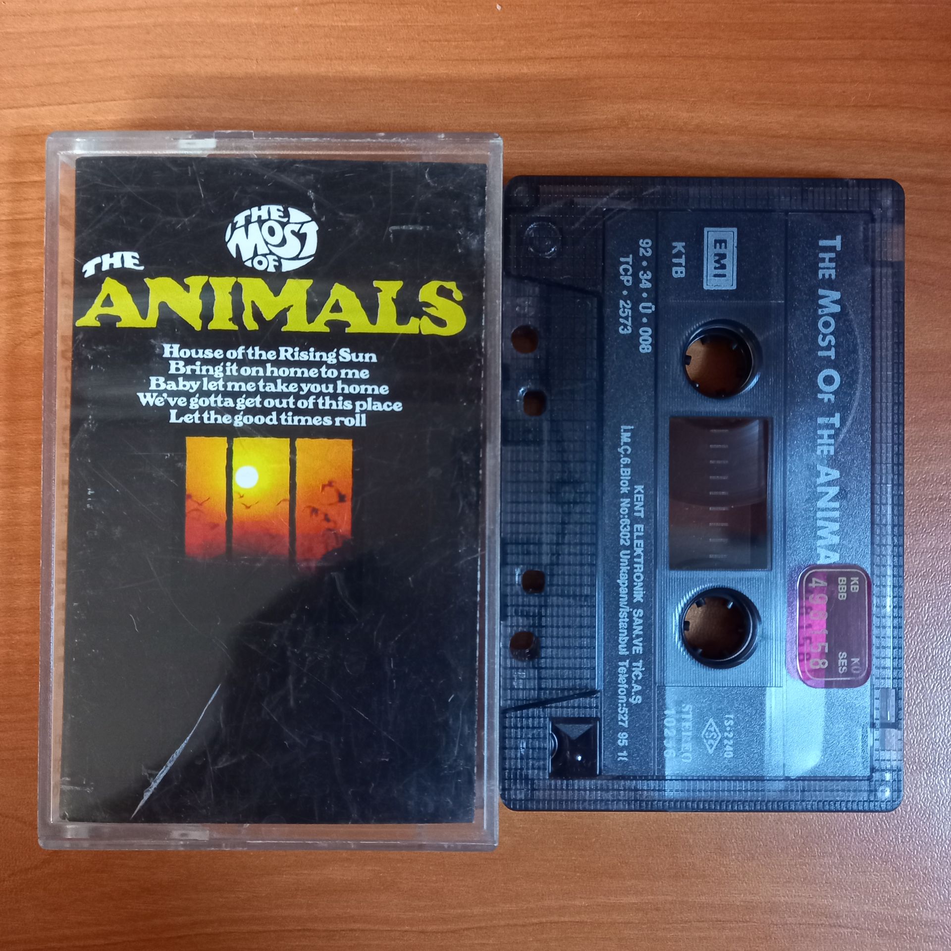 THE ANIMALS - THE MOST OF THE ANIMALS (1992) - KASET 2.EL