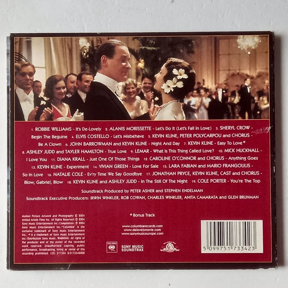 DE-LOVELY / MUSIC FROM THE MOTION PICTURE (2004) - CD 2.EL