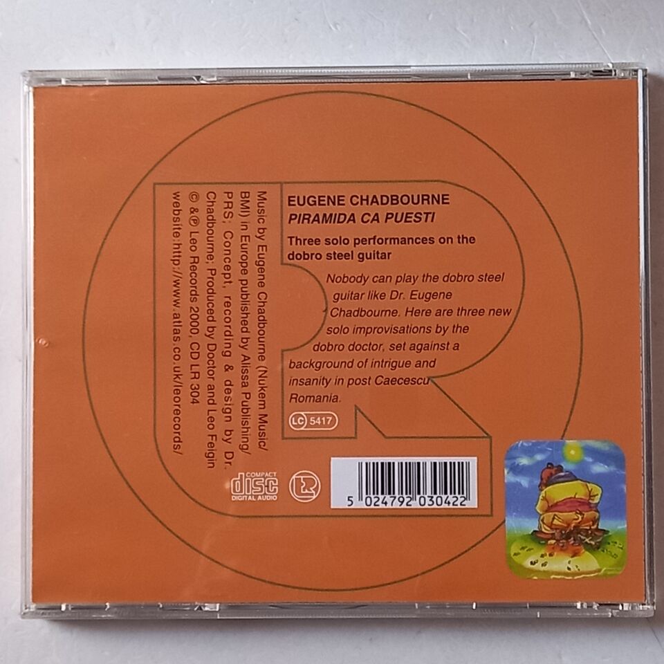 DR. EUGENE CHADBOURNE – PIRAMIDA CU POVEȘTI (2000) - CD 2.EL