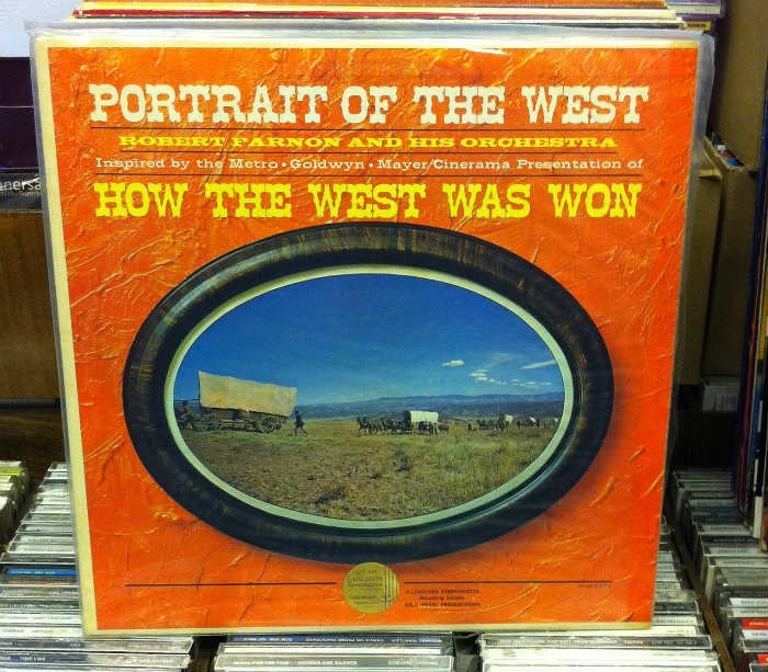 HOW THE WEST WAS WON ROBERT FANYON KOVBOY LP