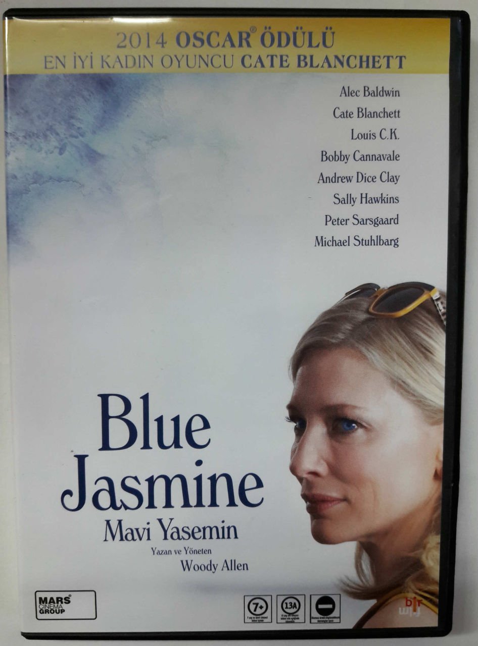 MAVİ YASEMİN - BLUE JASMINE - CATE BLANCHETT - ALEC BALDWIN - LOUIS C.K. - WOODY ALLEN - DVD 2.EL