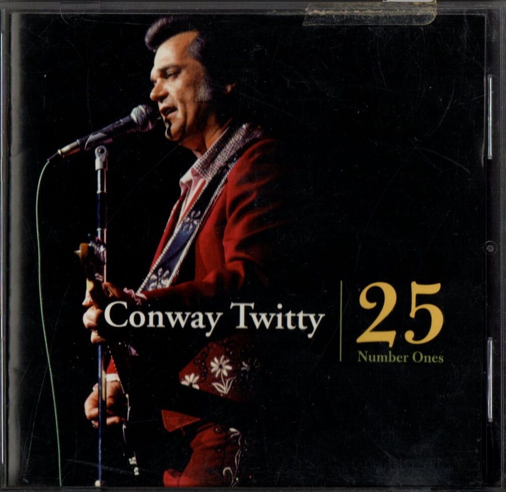 CONWAY TWITTY – 25 NUMBER ONES (2004) - CD COUNTRY FOLK  2.EL