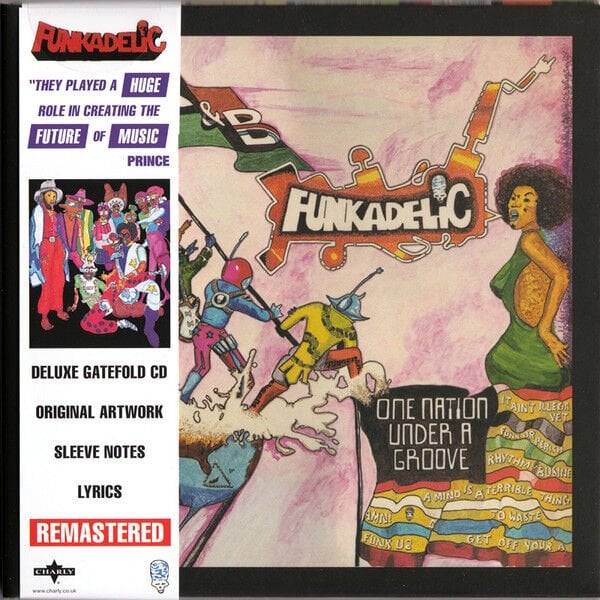 FUNKADELIC – ONE NATION UNDER A GROOVE (1978) - CD REMASTERED 2023 REISSUE GATEFOLD DIGISLEEVE AMBALAJINDA SIFIR
