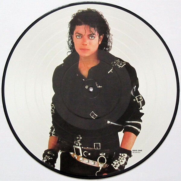 MICHAEL JACKSON - BAD (1987) - LP 2012 25th ANNIVERSARY PICTURE DISC SIFIR PLAK