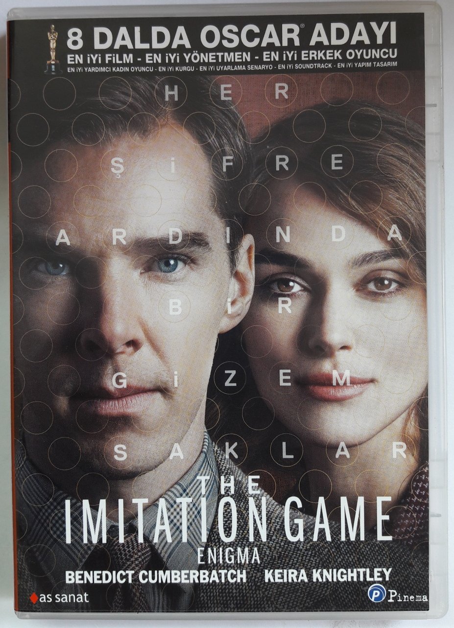 THE IMITATION GAME ENIGMA - BENEDICT CUMBERBATCH - KEIRA KNIGHTLEY - DVD 2.EL