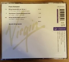 SCHUBERT STRING QUARTETS D87 & D804 ROSAMUNDE BORODIN STING QUARTET CD 2.EL