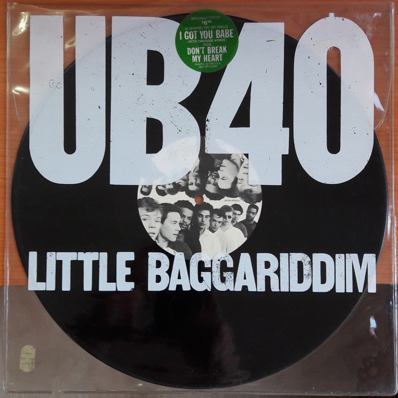 UB40 - LITTLE BAGGARIDDIM (1985) - EP PLAK 2.EL