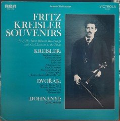 FRITZ KREISLER SOUVENIR - KREISLER, DVOŘÁK, DOHNÁNYI - PLAK 2.EL
