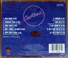 COCTAIL SOUNDTRACK / STARSHIP, BOBBY MCFERRIN, RY COODER, THE BEACH BOYS, LITTLE RICHARD (1988) - CD SIFIR