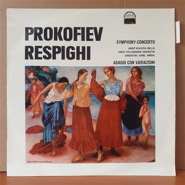 PROKOFIEV: SYMPHONY-CONCERTO / RESPIGHI: ADAGIO CON VARIAZIONI (1965) - LP 2.EL PLAK
