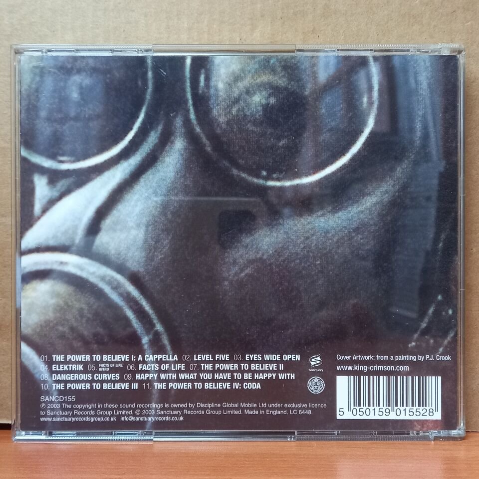 KING CRIMSON – THE POWER TO BELIEVE (2003) - CD 2.EL