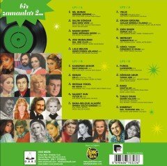 BİR ZAMANLAR VOL 2 - KARIŞIK 70ler 80ler TÜRKÇE POP - 2LP 2018 BASKI SIFIR PLAK