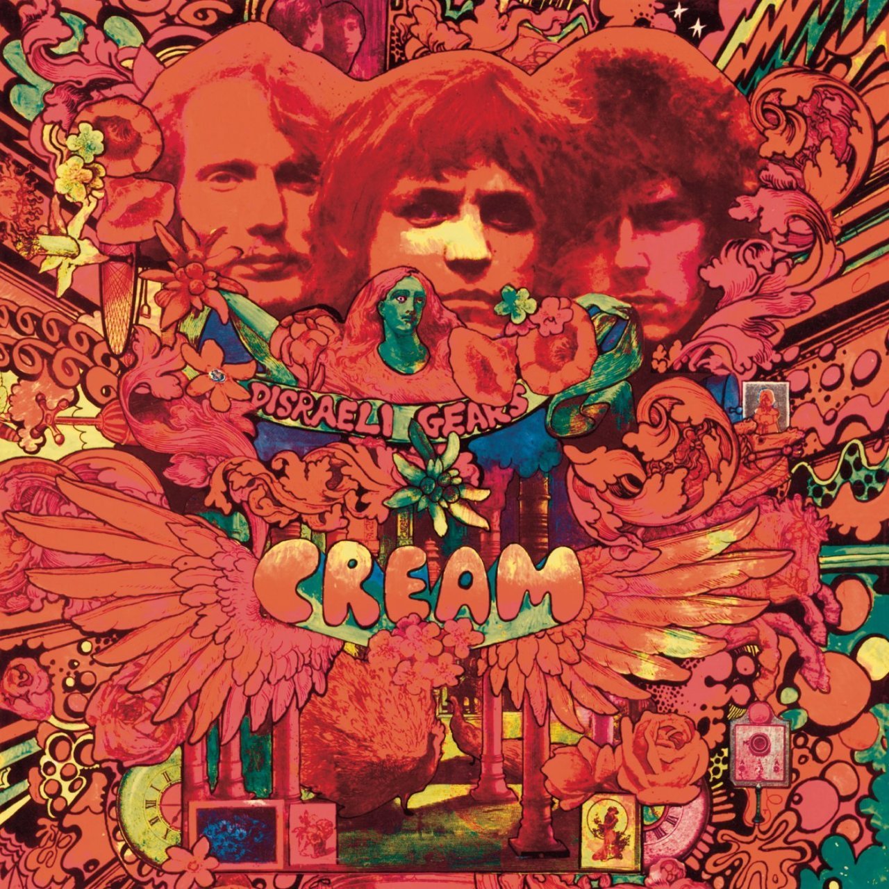 CREAM - DISRAELI GEARS (1967) - LP 180GR 2019 BASIM SIFIR PLAK