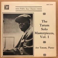 ART TATUM - THE TATUM SOLO MASTERPICES, VOL.I 1986 2.EL PLAK