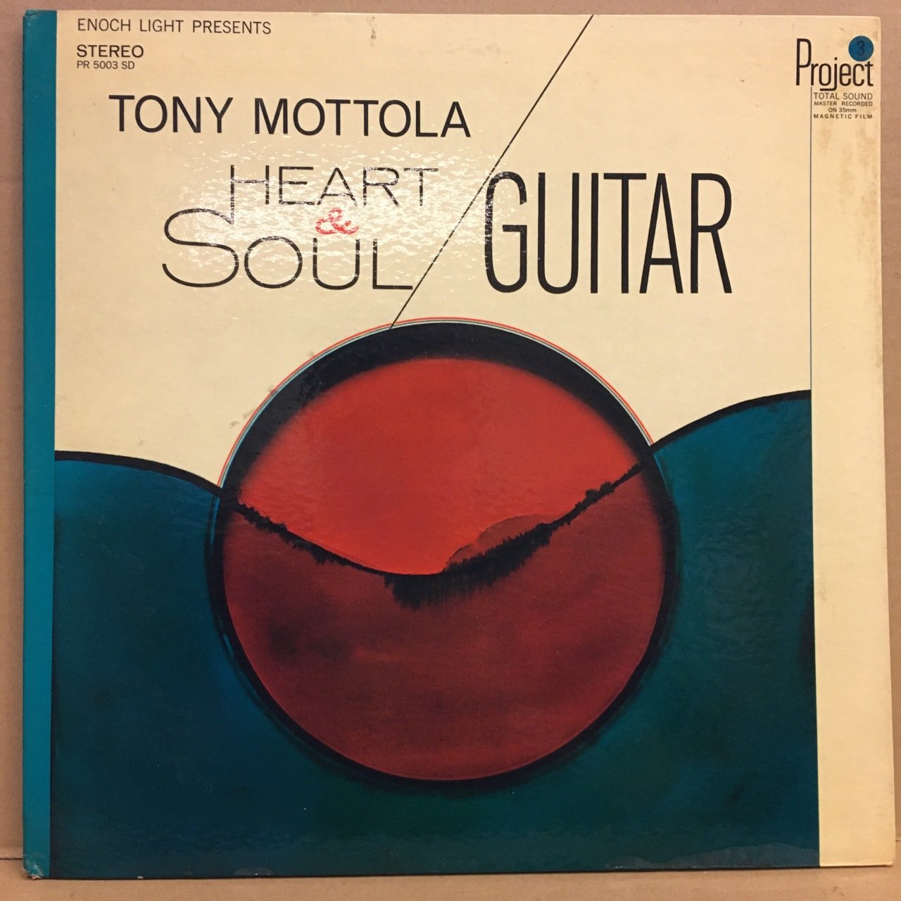 TONY MOTTOLA - HEART AND SOUL / GUITAR (1966) 2.EL PLAK