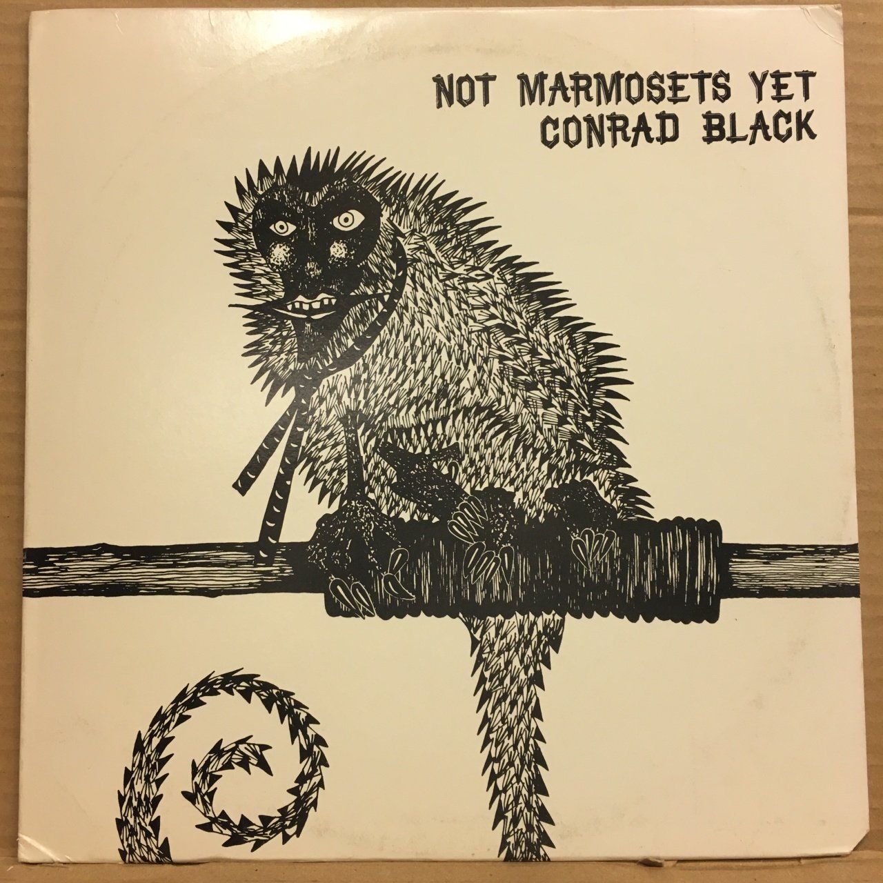 CONRAD BLACK - NOT MARMOSETS YET (1980) 2.EL PLAK