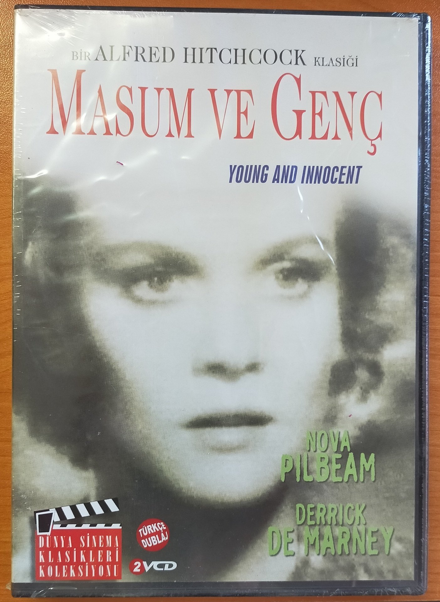 MASUM VE GENÇ - YOUNG AND INNOCENT - ALFRED HITCHCOCK - VCD SIFIR