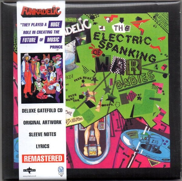 FUNKADELIC – THE ELECTRIC SPANKING OF WAR BABIES (1981) - CD REMASTERED 2022 REISSUE GATEFOLD DIGISLEEVE AMBALAJINDA SIFIR