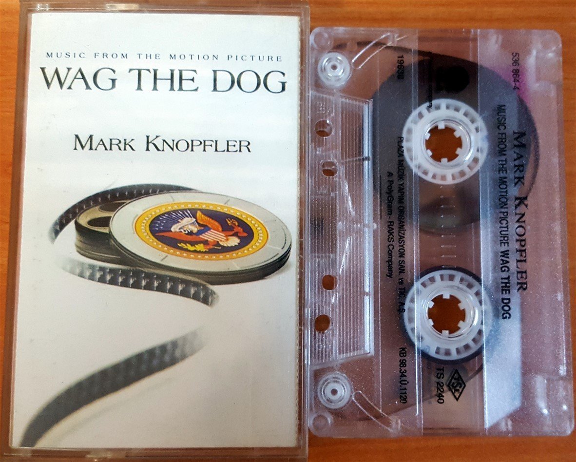 WAG THE DOG SOUNDTRACK / MARK KNOPFLER (1998) PLAZA KASET 2.EL