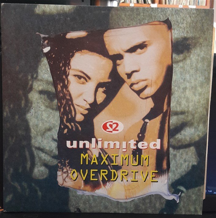 2 UNLIMITED - MAXIMUM OVERDRIVE (1993) - 12'' MAXI SINGLE VINYL PLAK 2.EL