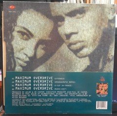 2 UNLIMITED - MAXIMUM OVERDRIVE (1993) - 12'' MAXI SINGLE VINYL PLAK 2.EL