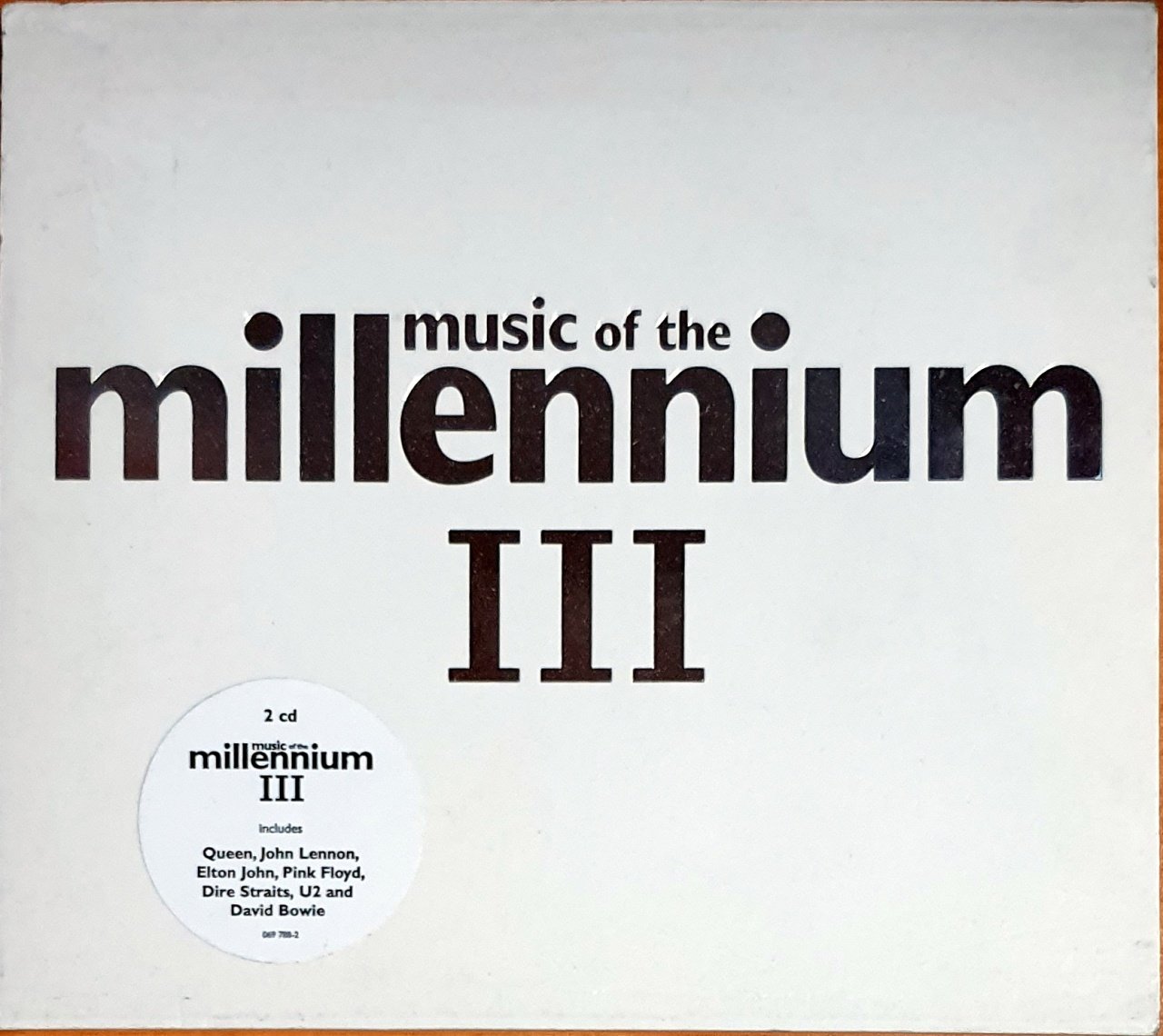 MUSIC OF THE MILLENNIUM III / QUEEN, JOHN LENNON, ELTON JOHN, PINK FLOYD, DIRE STRAITS, U2, DAVID BOWIE (2002) - 2CD 2.EL