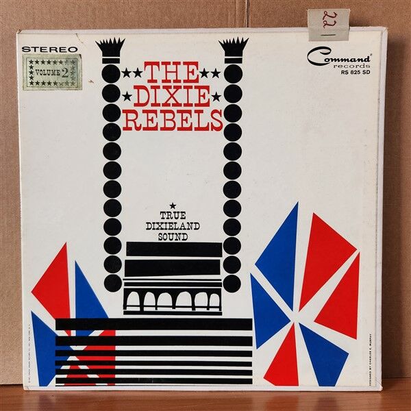THE DIXIE REBELS – VOL. 2 (1961) - LP 2.EL PLAK
