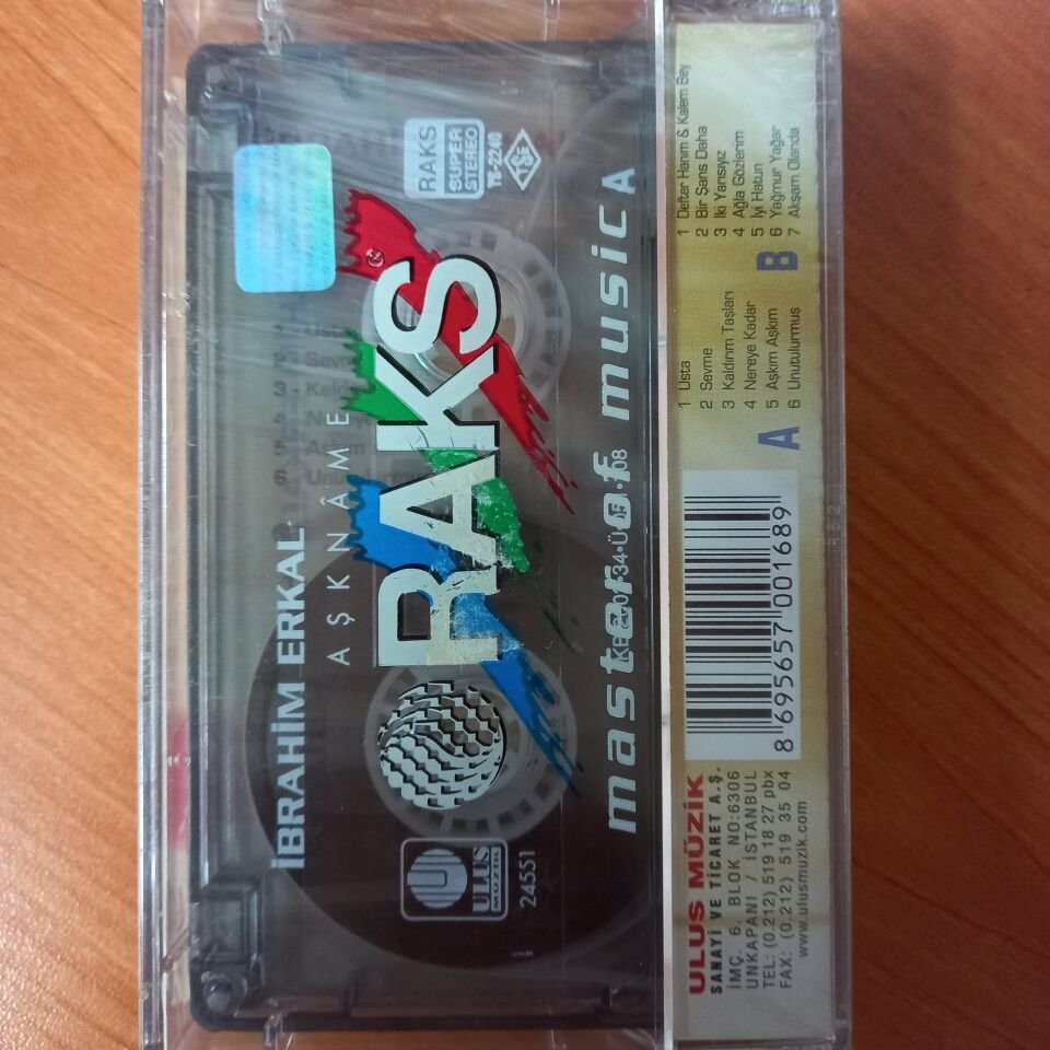 İBRAHİM ERKAL - AŞKNAME (2002) - KASET SIFIR