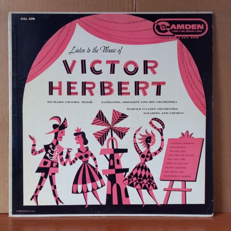 THE MUSIC OF VICTOR HERBERT / RICHARD CROOKS, NATHANIEL SHILKRET AND HIS ORCHESTRA, AL GOODMAN AND HIS ORCHESTRA AND CHORUS (1956) - LP 2.EL PLAK