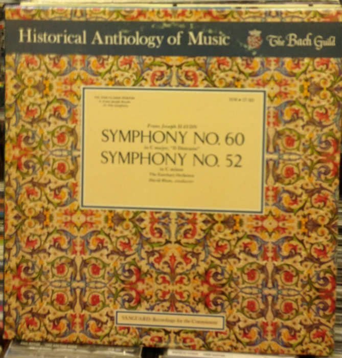 HAYDN SYMPHONES NOS 52 & 60 LP