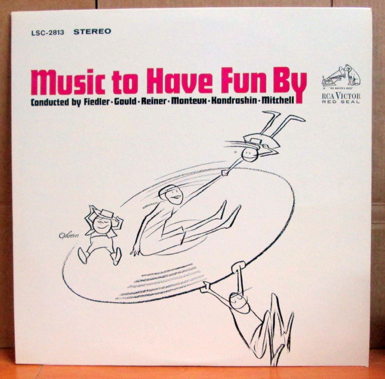 MUSIC TO HAVE FUN FIEDLER GOULD REINER LP 2.EL