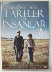 FARELER VE İNSANLAR - OF MICE AND MEN (1992) - JOHN MALKOVICH - DVD 2.EL (JOHN STEINBECK)