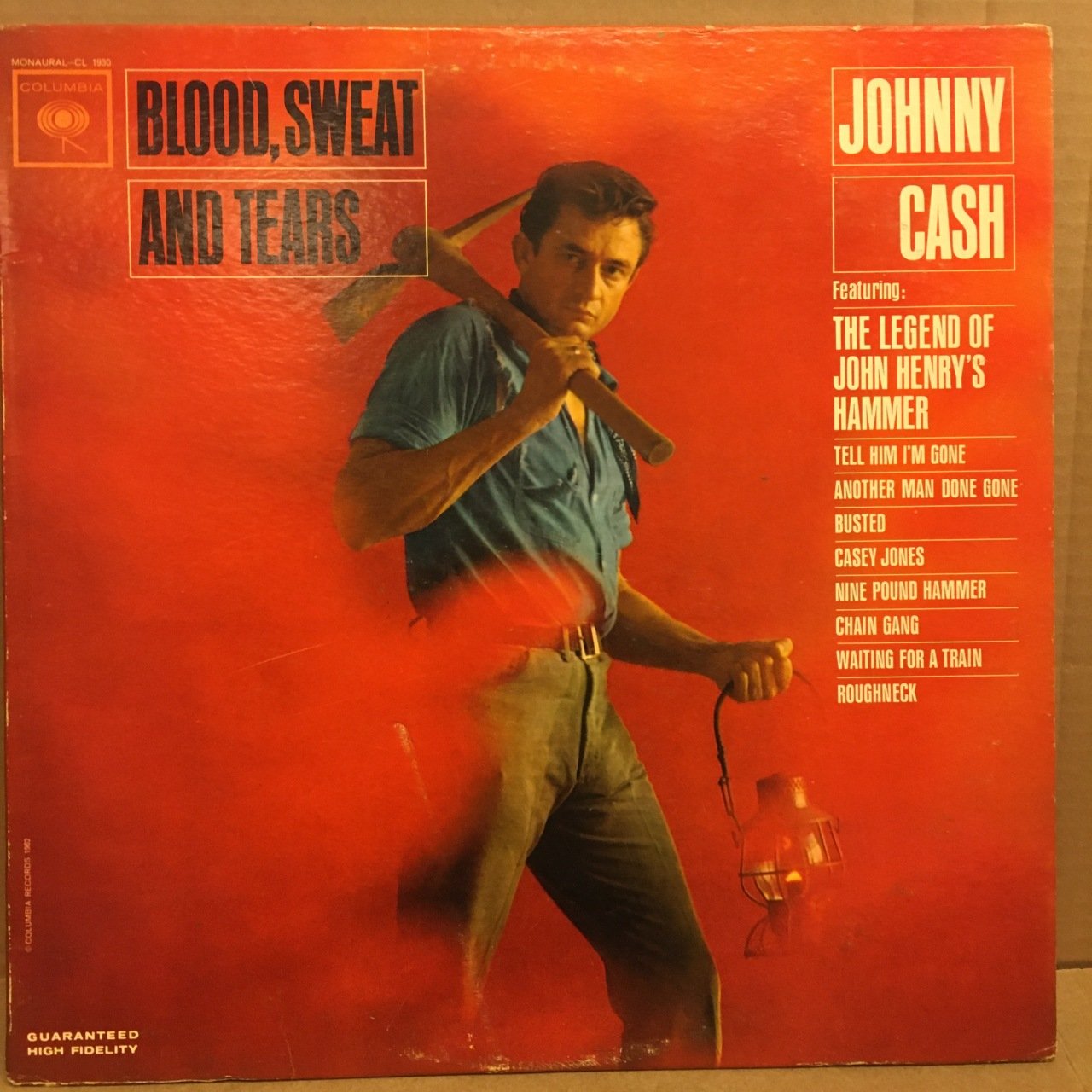 JOHNNY CASH - BLOOD, SWEAT AND TEARS 2.EL PLAK