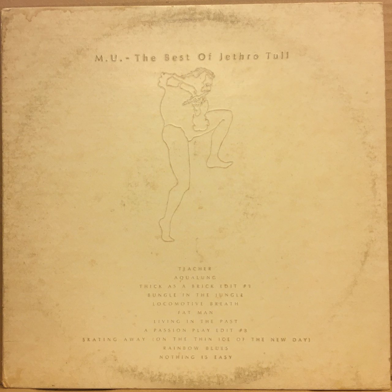 JETHRO TULL - M.U. - THE BEST OF JETHRO TULL (1975) - PLAK 2.EL
