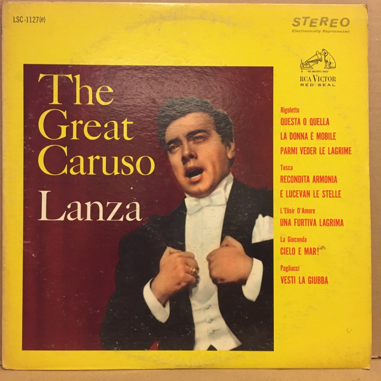 MARIO LANZA - THE GREAT CARUSO (1963) 2.EL PLAK