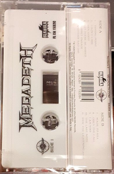 MEGADETH – MEGADETH (2026) - KASET SIFIR
