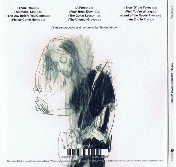 STEVEN WILSON – COVER VERSION (2014) - CD DIGISLEEVE AMBALAJINDA SIFIR