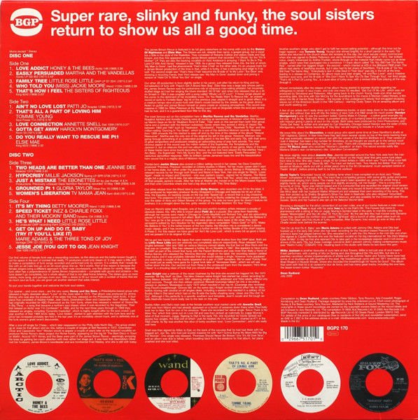 RETURN OF THE FUNK SOUL SISTERS - VARIOUS ARTISTS (2005) - 2LP SOUL FUNK COMPILATION SIFIR PLAK